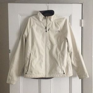White North Face jacket